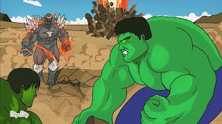 Doomsday vs HULK2008vs HULK2003 Full part fan animation [upl. by Ijic915]