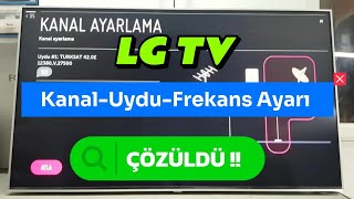 LG TV TRT 1 FREKANS AYARLAMA EURO 2024 [upl. by Helenka]