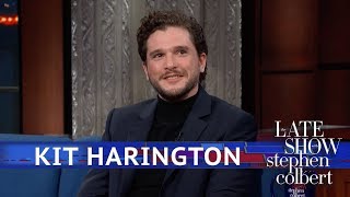 Stephen Guesses GoT Endings At Kit Harington [upl. by Ahseral429]