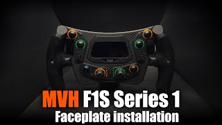 Howto F1S Series 1 Faceplate installation [upl. by Neeham]