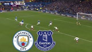 Manchester City VS Everton PES 21 GAMEPLAY [upl. by Avelin]