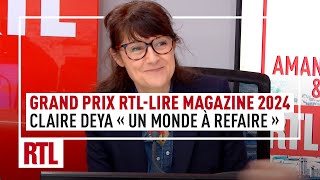 Claire Deya lauréate du Grand Prix RTLLire Magazine 2024 intégrale [upl. by Torbert]