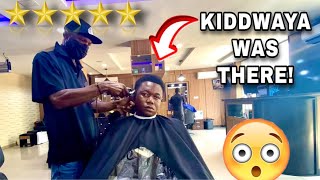 Haircut At The Highest Rated Barber Shop In Abuja Nigeria [upl. by Kelcey]