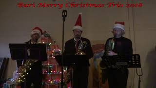 The Dreidel Song for 3 bari saxes [upl. by Aihtenyc855]