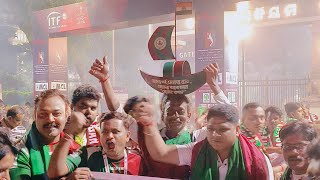 Mohun Bagan Fans Chant at the Kalinga Stadium  Mohun Bagan vs Odisha FC Live ISL 202425 [upl. by Carboni]