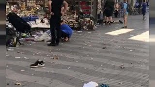 Barcellona testimone a Euronews quotHo visto lorrore dal mio ristorante su Las Ramblasquot [upl. by Uri]