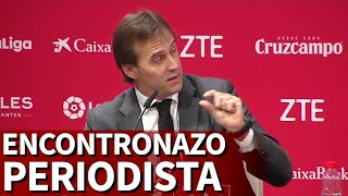 Encontronazo de Lopetegui con un periodista por su salida de la Selección  Diario AS [upl. by Sucirdor926]