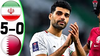 Iran vs Qatar 50  All Goals and Highlights  2024 🔥 TAREMI [upl. by Bromleigh]