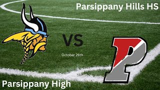 Parsippany Hills vs Parsippany High School Girls Varsity Soccer [upl. by Benge]