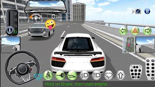 Over Talking Car Driving on Highway with some funny 3D Driving Class 3ddrivingclass games [upl. by Littell]