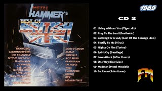 Metal Hammers Best Of British Steel 1989 Full Album CD 2 Deathwish Tigertailz Sacrilege Virus [upl. by Nairret]