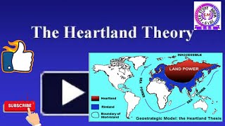 Heartland Theory British geographer  Mackinder [upl. by Enylcaj]