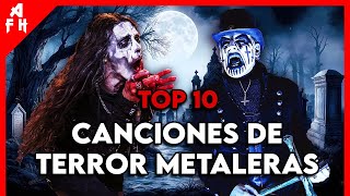 LAS CANCIONES DE METAL MÁS TERRORÍFICAS [upl. by Llenroc]