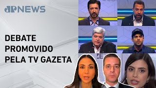 Candidatos à Prefeitura de São Paulo trocam farpas ofensas e acusações Amanda e Beraldo comentam [upl. by Erbe]