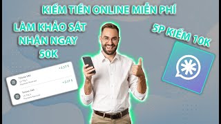 Kiếm tiền siêu dễ dàng với Toluna Kiếm ngay 50k 10k chỉ với 5 phút [upl. by Cristabel]