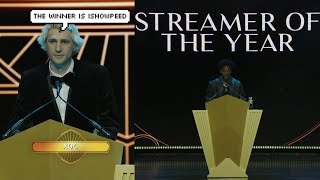 xQc Presents iShowSpeed as Streamer of The Year [upl. by Colin]