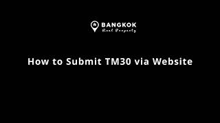 How to submit Thai Immigration TM30 via the Website [upl. by Eeruhs]