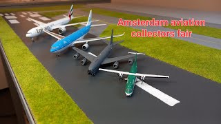 Amsterdam aviation collectors fair unboxing 4 model airplanes  Part 12 [upl. by Gitt]