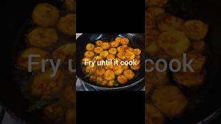 Vazhakkai fry recipevazhakkai varuval shorts [upl. by Thordia434]