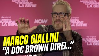 Non ci resta che il crimine  La serie intervista a Marco Giallini quotA Doc Brown direiquot [upl. by Eiralc]