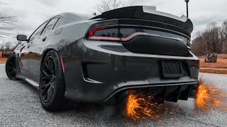 MY DODGE CHARGER RT IS NOW FLAMEBURBLE TUNED [upl. by Hepsiba]