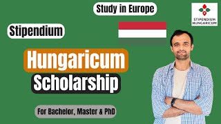 The ultimate guide for stipendium hungaricum scholarship 2025  Study in Europe [upl. by Neala]