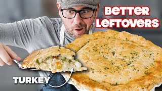 How to Make DELICIOUS Pot Pie with Leftover Turkey [upl. by Amiel]