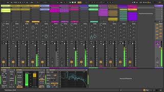 Working on a Dark Amen Jungle Tune in Ableton  Music Production Livestream November 6th 2024 [upl. by Faber809]