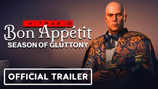 Hitman 3  Official Season of Gluttony Roadmap Trailer [upl. by Llerahs124]