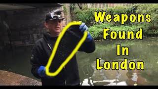 Weapons and Ammunition Found in London Magnet Fishing 82 [upl. by Gertrude]