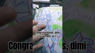 YOU WIN MOST HANDICAPPED  art drawing artist sketchbook doodler artistdrawing uglydrawing [upl. by Alves]