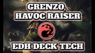 Grenzo Havoc Raiser EDH Deck Tech  Krenko Takes the Back Seat for this Goblin Tribal Deck [upl. by Wallis]