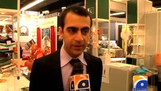 Geo ReportsPakistan at Heim Textile Fair17 Jan 2013 [upl. by Hamian]