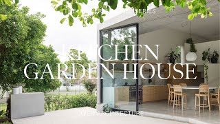 A Home with a Garden and Kitchen Designed as One House Tour [upl. by Annaid]