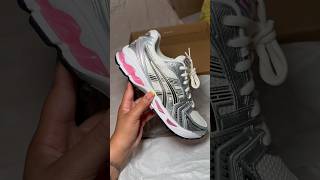 so cute 🫧 GEL KAYANO 14 CREAM SWEET PINKasics  pinkgirly explore contentcreator [upl. by Eneirda]