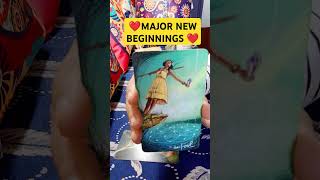 😍❤️OMG MAJOR NEW BEGINNINGS PREPARE YOURSELF shorts short tarot tarotreading 😍❤️ [upl. by Dace]