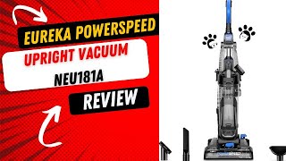 Eureka NEU181A PowerSpeed Bagless Upright Vacuum review [upl. by Debbi]