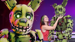 We made a real SPRINGTRAP Animatronic from FNAF [upl. by Adolph]