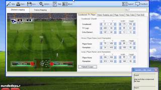 Como usar TOOL PES6 ULTIMATE SCOREBOARD By Alemoarts Part1 [upl. by Eycal]