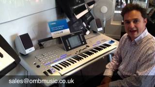 Using Music Finder on Yamaha Tyros  Part One  Introduction [upl. by Fermin]