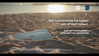 Find lock and erase lost laptops with HP Wolf Connect  Work happy with HP [upl. by Bakeman449]