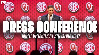 Brent Venables Full SEC Media Days Press Conference  Oklahoma Sooners on OU Insider [upl. by Caneghem]