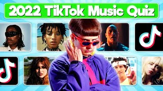 TikTok Viral Songs Music Quiz 2022  Guess the TikTok Song [upl. by Riki]