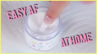 Trying dip powder nails [upl. by Anahahs]