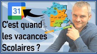 💥AGENDA💥 Comment ajouter lagenda des vacances scolaires de sa zone [upl. by Olsson285]