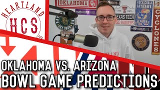 Oklahoma vs Arizona Alamo Bowl Prediction and Preview [upl. by Anotyal989]