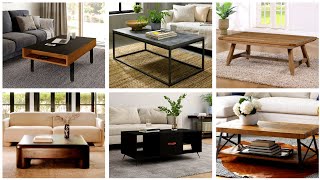 Impressive amp Unique Coffee Table Ideas  High Quality Wooden Coffee Tables  Home Decoration Place [upl. by Aznola]