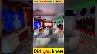 Most Luxurious cruise ship in the worldshipshortfacts [upl. by Suckram]