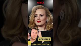 adele someonelikeyou acapella adryvachet vocalcoach reaccion [upl. by Liemaj]