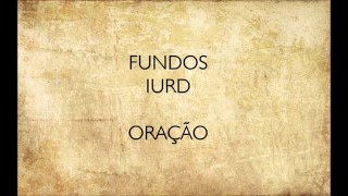 Fundo Oração  IURD  Tema 1 [upl. by Fair]